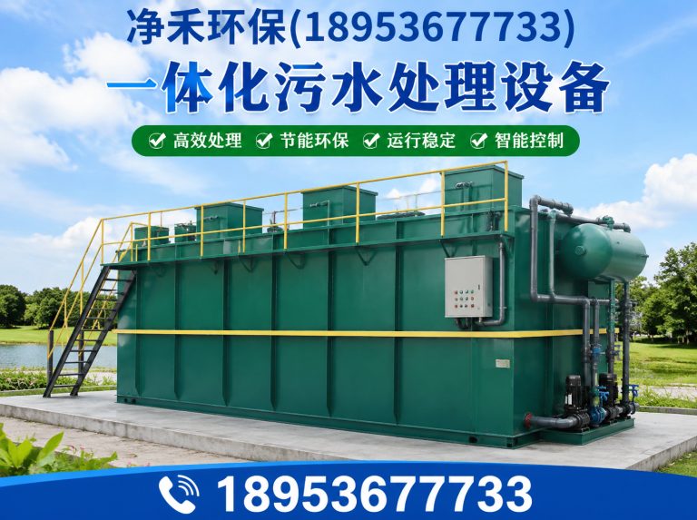 潍坊滨海经济技术开发区一体化污水处理设备展示图